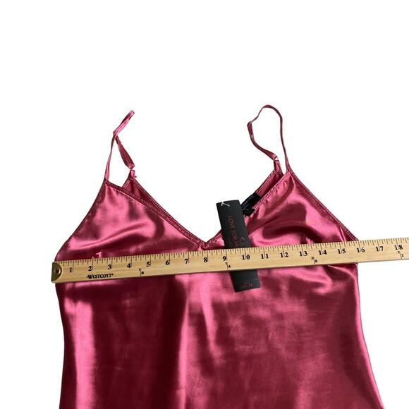 Love for Humanity Couture Satin V-Neck Tank Top Women’s Size Small New NWT - Picture 5 of 10